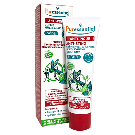 PURESSENTIEL Anti-pique crème multi-apaisante bébé tube 30ml