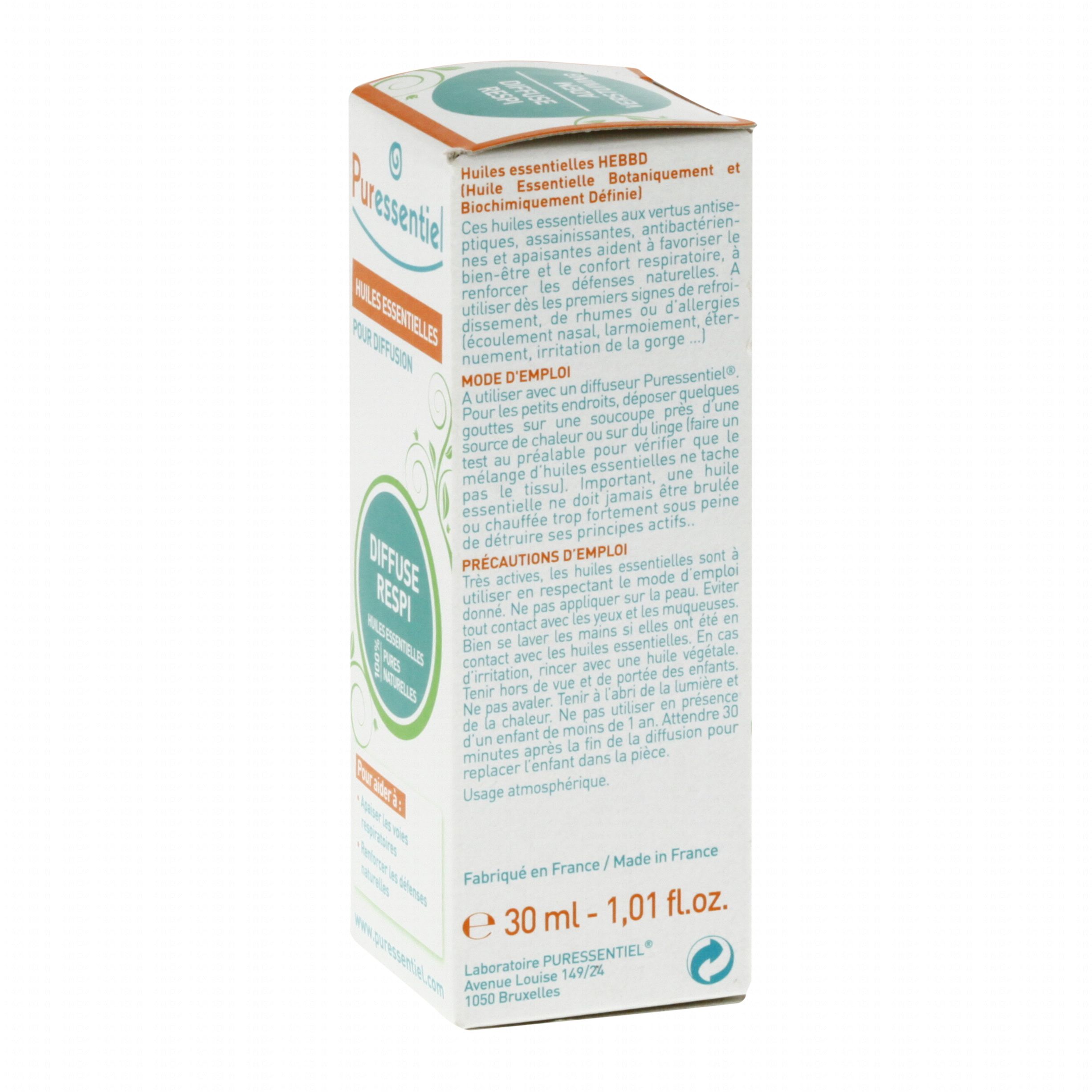 PURESSENTIEL Diffuseur à chaleur douce Calvi - Parapharmacie Prado Mermoz