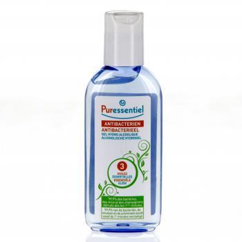 PURESSENTIEL Gel hydro-alcoolique antibactérien flacon 80ml