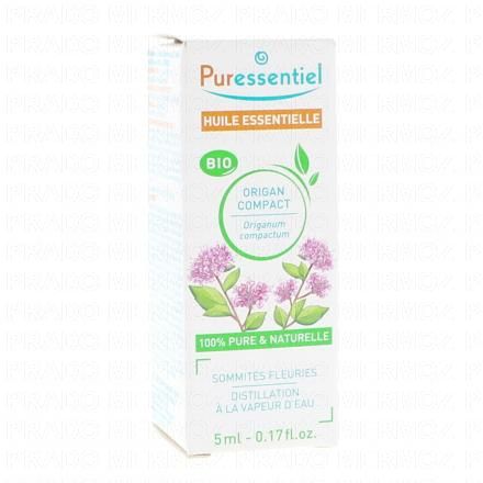 PURESSENTIEL Huile essentielle Origan compact bio flacon 5ml