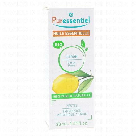 PURESSENTIEL Huile essentielle citron bio (30ml)