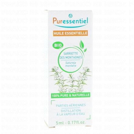 PURESSENTIEL Huile essentielle de Sarriette des montagnes bio flacon 5 ml