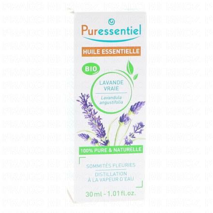 PURESSENTIEL Huile essentielle lavande vraie bio flacon 30ml