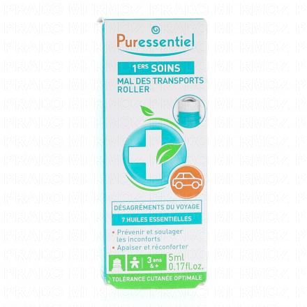 PURESSENTIEL Mal des transports roller aux 7 huiles essentielles
