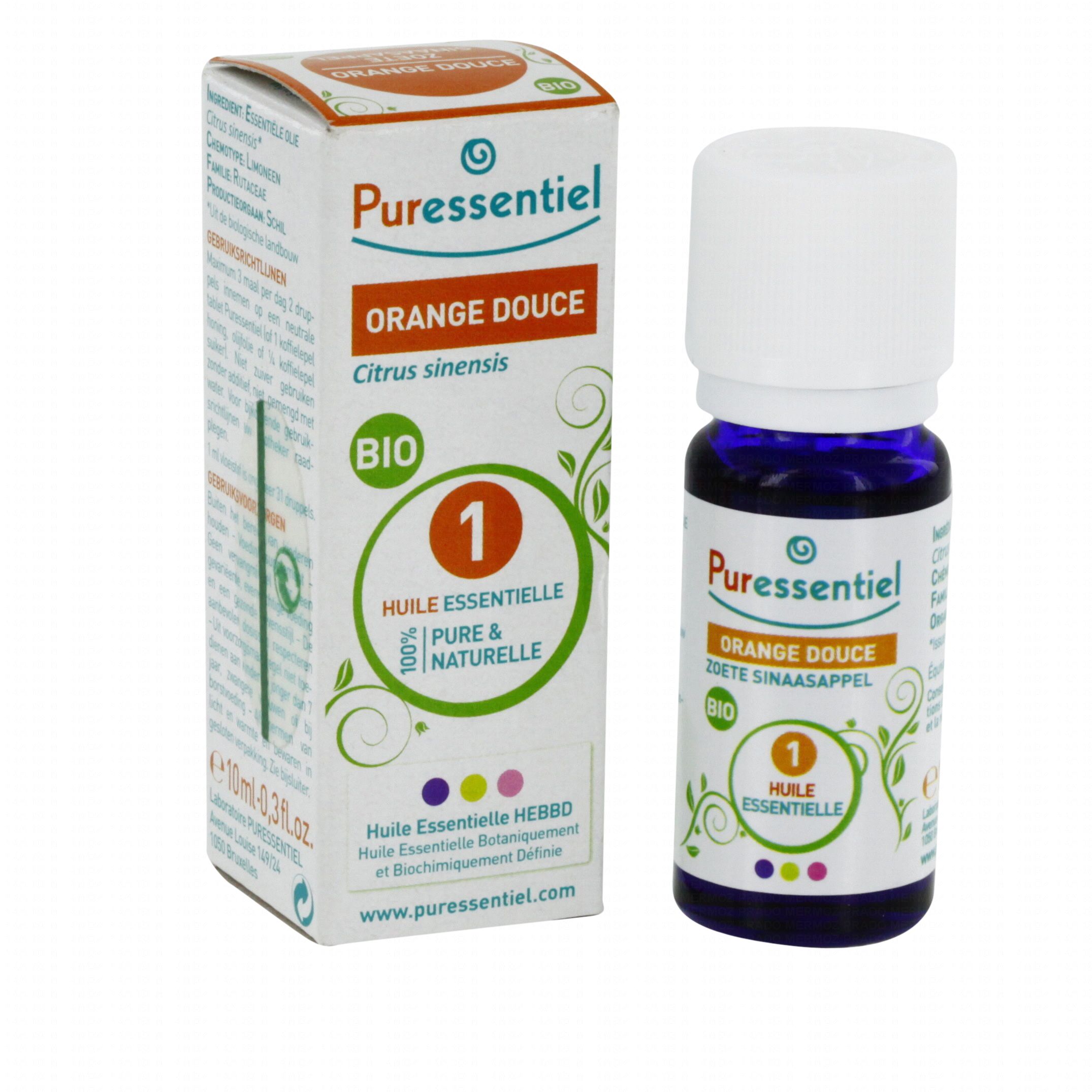 PURESSENTIEL Orange douce bio flacon 10ml Pharmacie Prado Mermoz