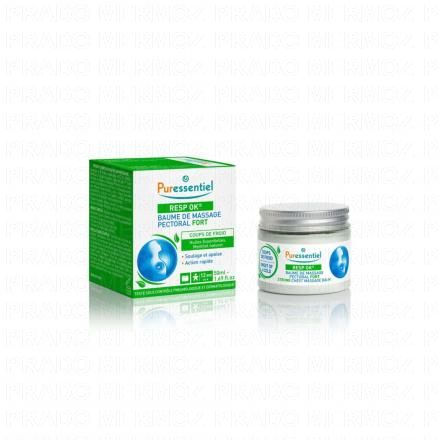PURESSENTIEL Resp Ok - Baume de massage pectoral fort 50ml
