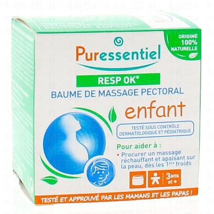 PURESSENTIEL Respiratoire - Resp ok Baume de massage pectoral enfant pot 60ml