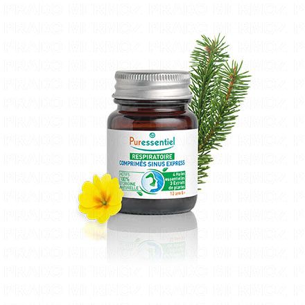 PURESSENTIEL Respiratoire - Sinus Express 15 Comprimés