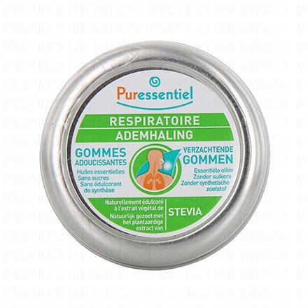 PURESSENTIEL Respiratoire gommes adoucissantes 45g