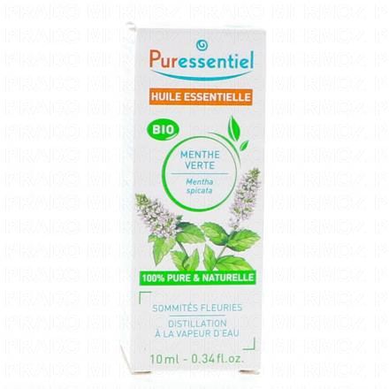 PURESSSENTIEL Huile essentielle menthe verte bio 10ml