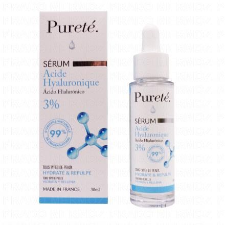 PURETE Sérum Acide Hyaluronique 3% 30ml