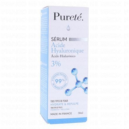 PURETE Sérum Acide Hyaluronique 3% 30ml