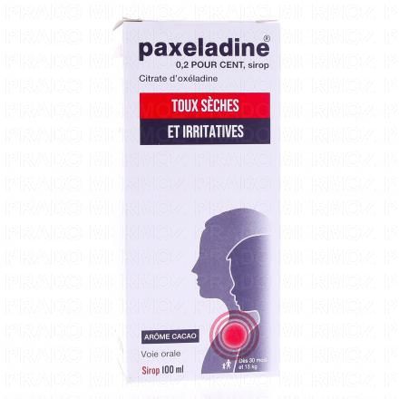 Pax&eacute;ladine 0,2 pour cent Sirop (flacon 100ml)