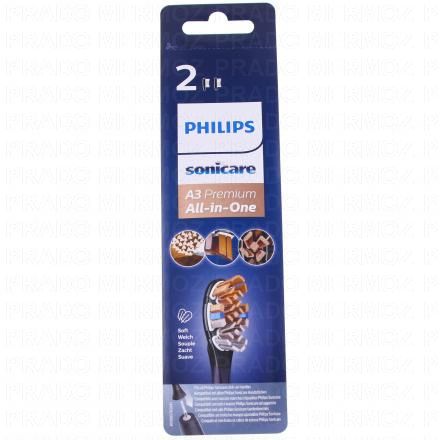 Philips Sonicare A3 Premium Têtes de brosse de rechange souple (x2)