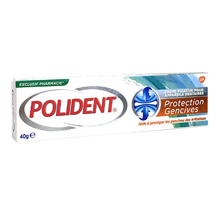 POLIMENT Crème fixative protection gencives tube 40 gr