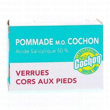 M.O COCHON Pommade 50%verrues et cors aux pieds 10g