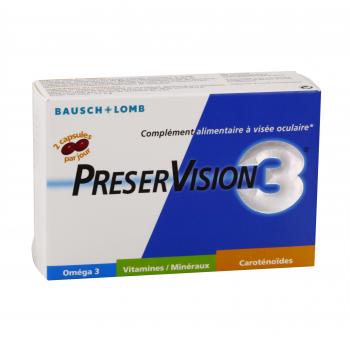 BAUSCH & LOMB Préservision - complément alimentaire (60 capsules)