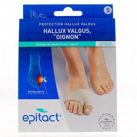 EPITACT Protection hallux valgus &agrave; l'epithelium 26 (petit mod&egrave;le 10 cm)