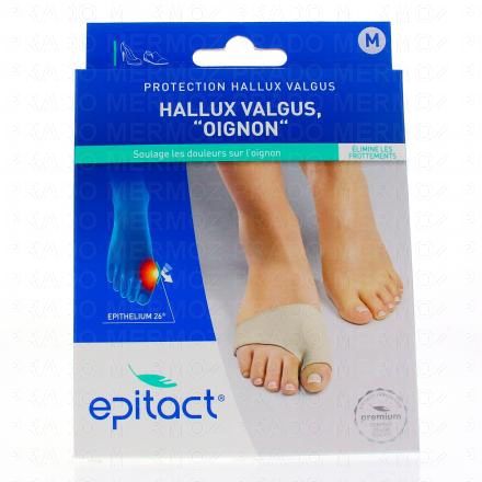 EPITACT Protection hallux valgus &agrave; l'epithelium 26 (moyen mod&egrave;le 11 cm)