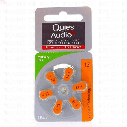 QUIES Audio 6piles (mod&egrave;le 13)