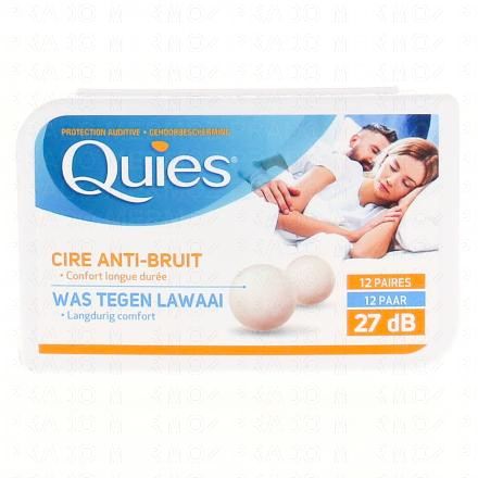 QUIES Cire naturelle bo&icirc;te de 12 paires