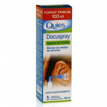 QUIES Docuspray hygi&egrave;ne de l'oreille spray 100ml