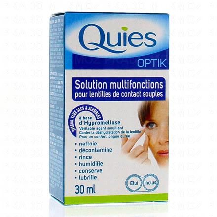 QUIES Optik solution multi fonctions lentilles de contact souples flacon 30ml