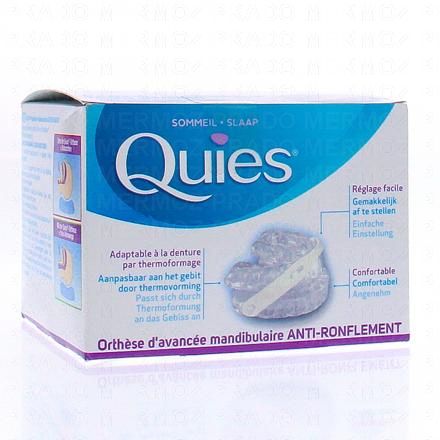 QUIES Orth&egrave;se d'avanc&eacute;e mandibulaire anti ronflement