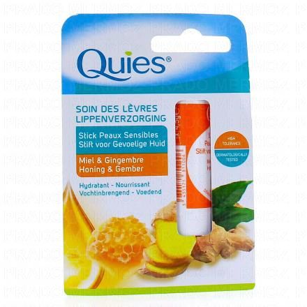 QUIES Stick l&egrave;vres miel gingembre 4,5g