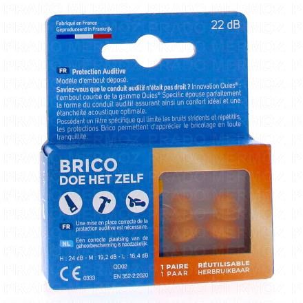 QUIES Specific - Protection auditive Brico x1paire