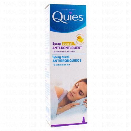 QUIES Spray buccal anti ronflement go&ucirc;t miel citron spray 70ml