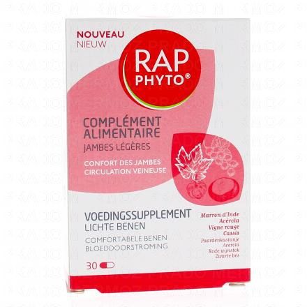 RAP PHYTO Compl&eacute;ment alimentaire jambes l&eacute;g&egrave;res 30 g&eacute;lules
