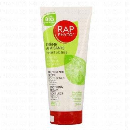RAP PHYTO Crème Apaisante Jambes Légères Bio 100ml