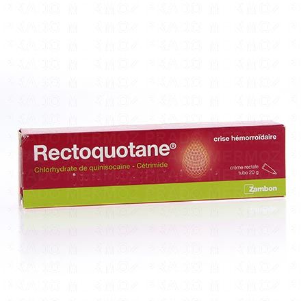 RECTOQUOTANE crise hémorroïdaire 20g