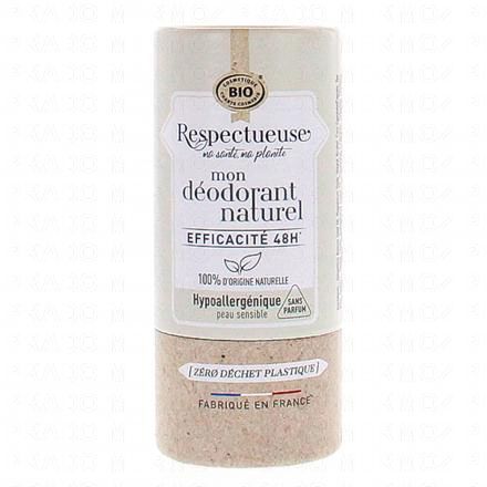 RESPECTUEUSE Mon déodorant naturel hypoallergéniques bio 50g