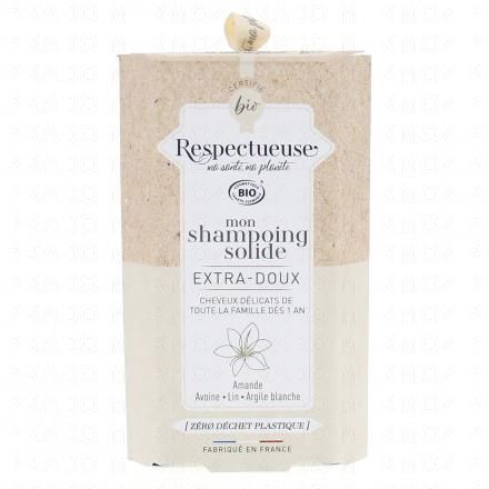 RESPECTUEUSE Shampooing solide extra doux Bio 75g
