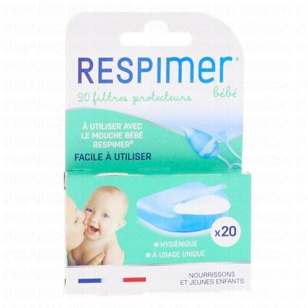 RESPIMER B&eacute;b&eacute; - Filtres protecteurs mouche b&eacute;b&eacute; x20