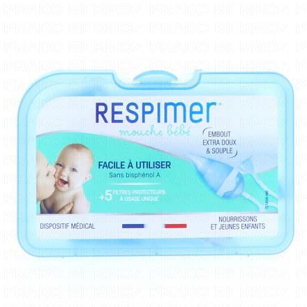 RESPIMER Mouche bébé + filtres protecteurs (5 filtres protecteurs)