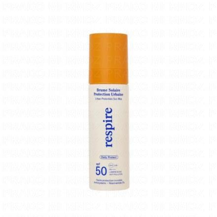 RESPIRE Brume solaire visage protection urbaine SPF50 75ml