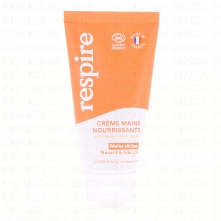 RESPIRE Cr&egrave;me main nourrissante bio 50ml