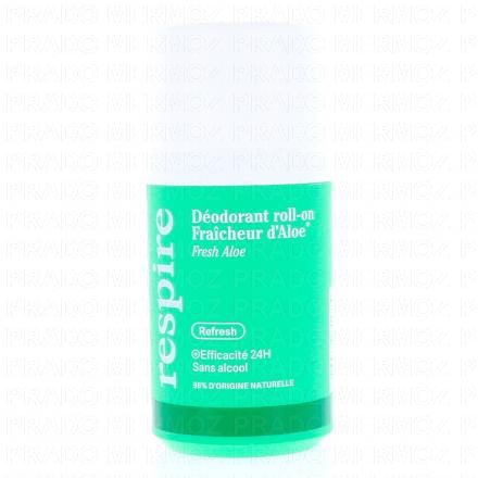 RESPIRE D&eacute;odorant Roll on Fra&icirc;cheur d'Alo&eacute; 50ml