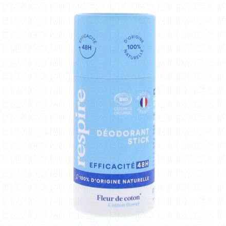 RESPIRE D&eacute;odorant Stick Fleur de coton (50g)