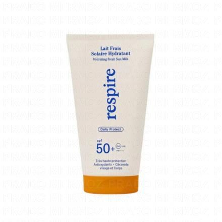 RESPIRE Lait frais solaire hydratant SPF50 150ml