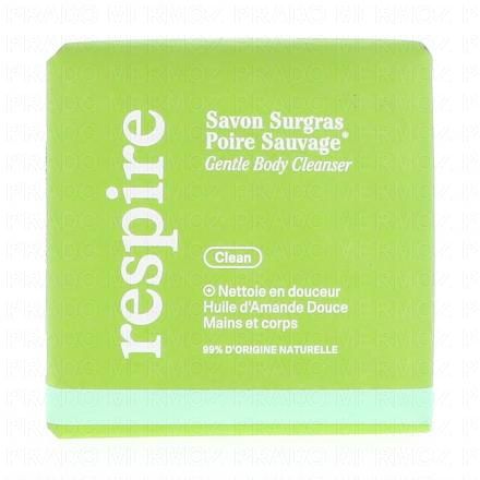 RESPIRE Savon surgras poire sauvage 100g