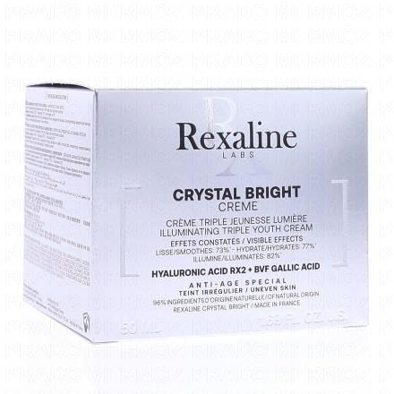 REXALINE Crystal Bright - Crème triple jeunesse lumière 50ml