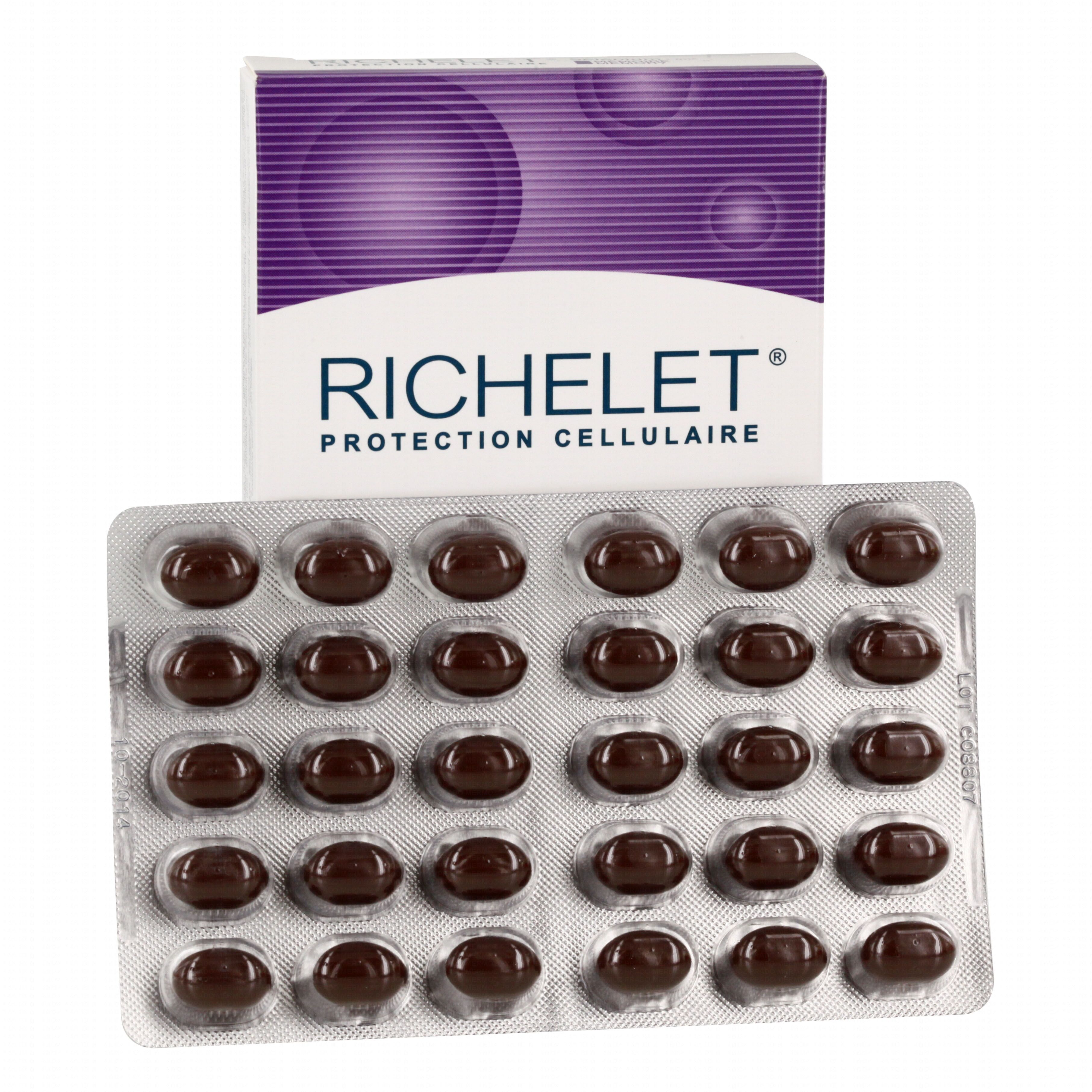 RICHELET Selenium mémoire 30 capsules Pharmacie en ligne Prado Mermoz