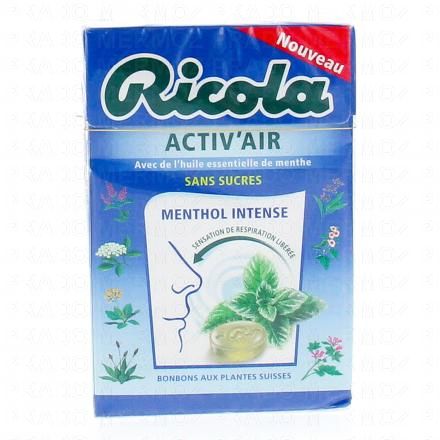 RICOLA ACTIV'AIR Menthol intense 50g