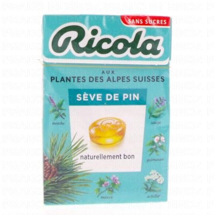 RICOLA Bonbon sève de pin boite de 50g