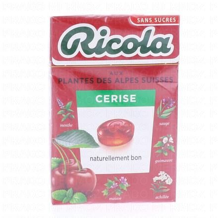 RICOLA Bonbons aux plantes suisses go&ucirc;t Cerise 50 g