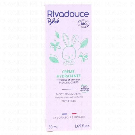 RIVADOUCE Bébé - Crème hydratante bio 50ml